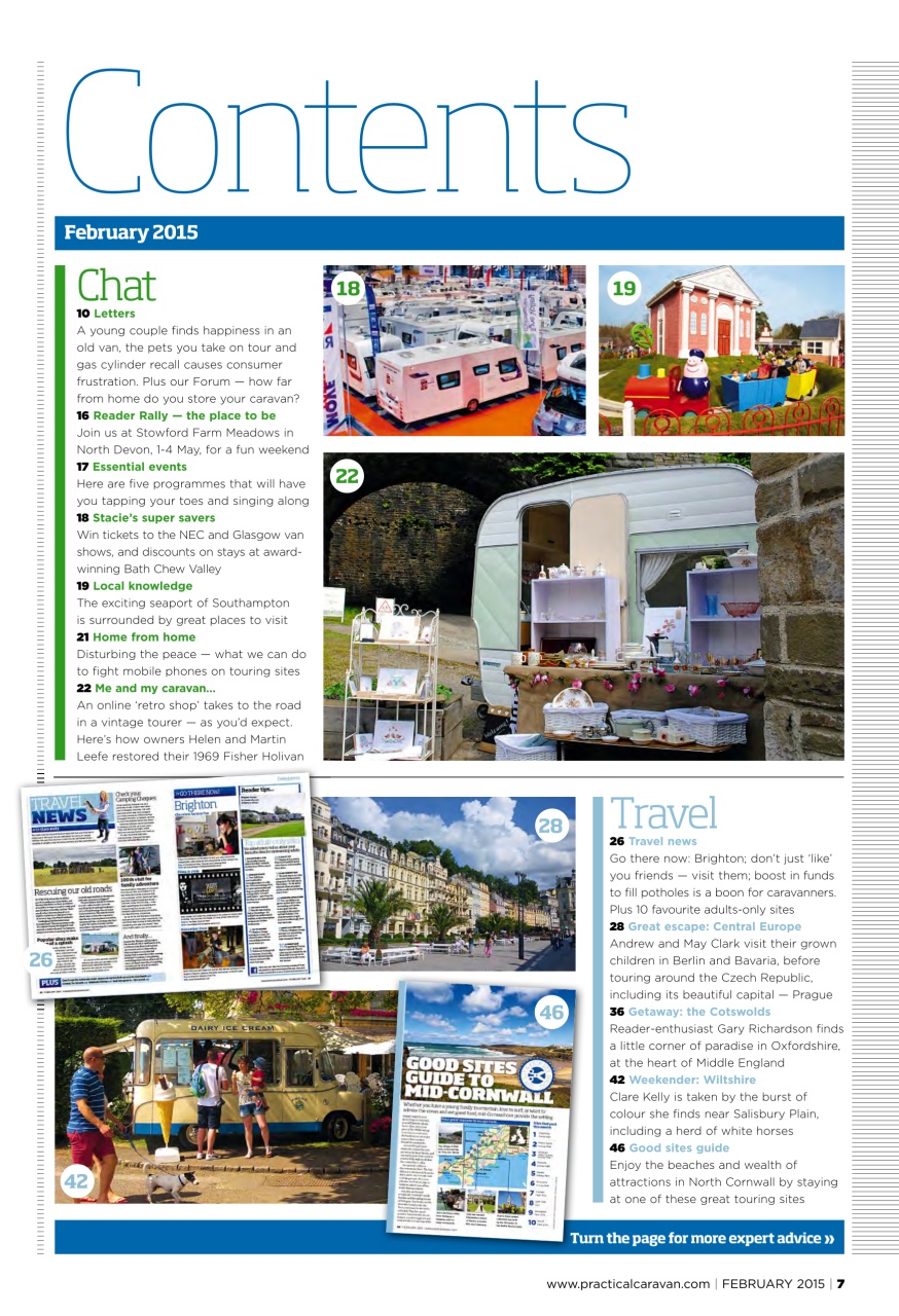 Practical Caravan Preview Pages