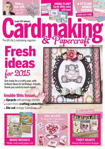 Cardmaking & Papercraft issue January 2015