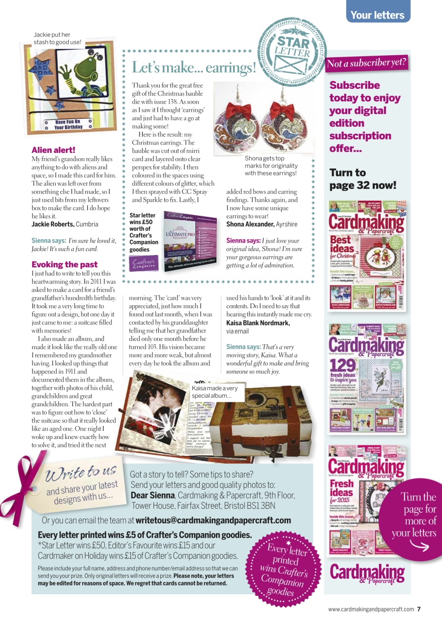 Cardmaking & Papercraft Preview Pages