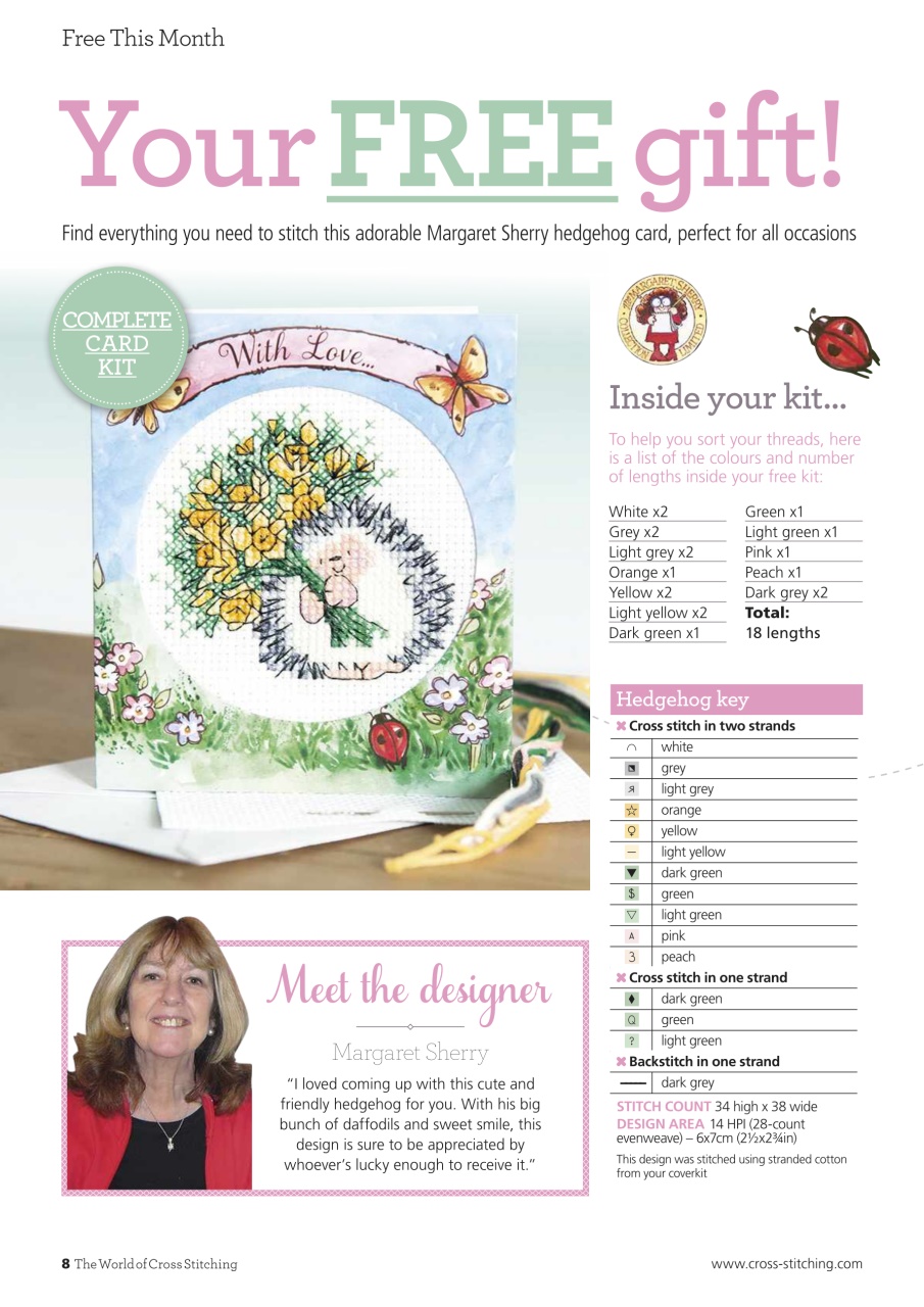 The World of Cross Stitching Preview Pages