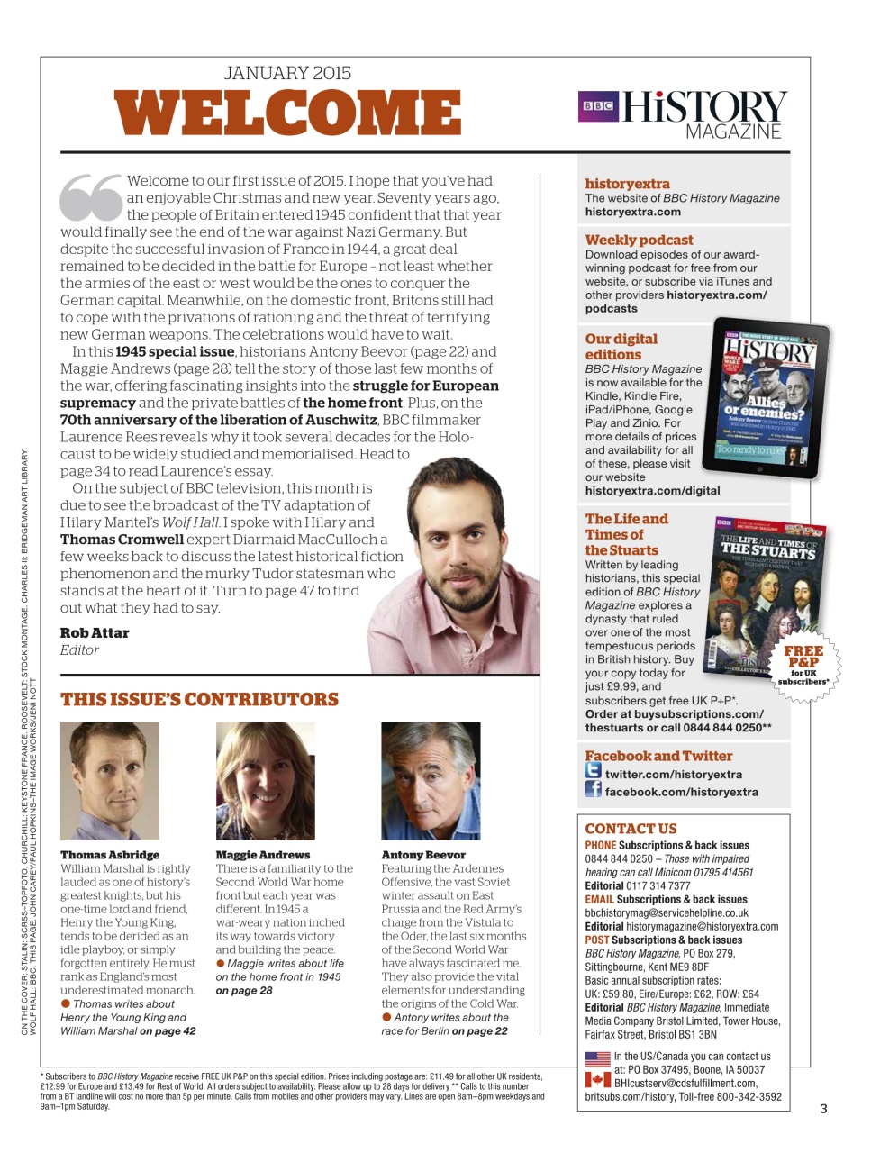 History Extra Magazine Preview Pages