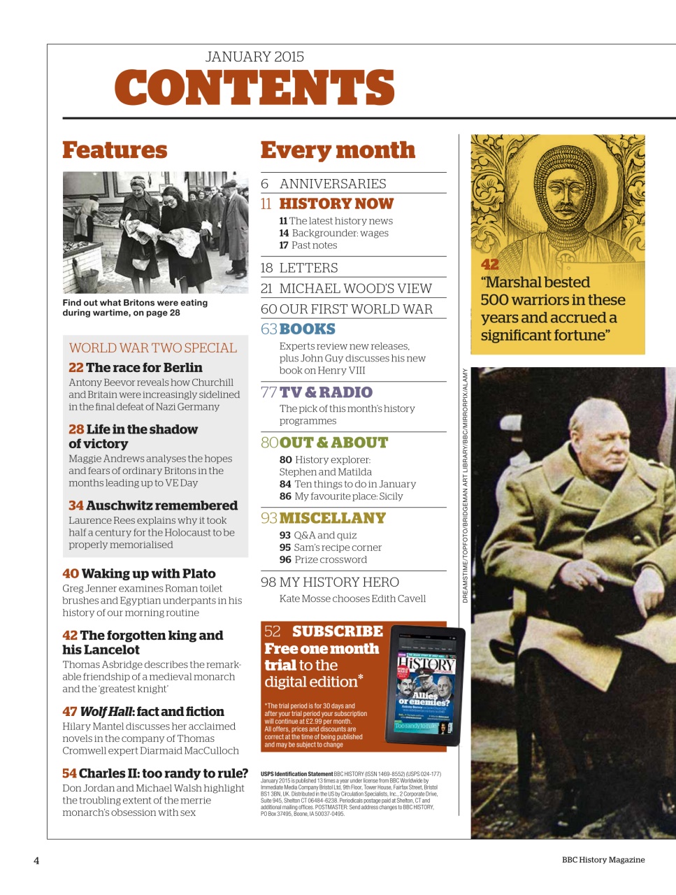 History Extra Magazine Preview Pages