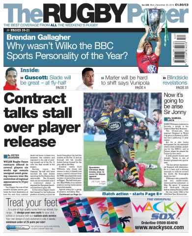 The Rugby Paper issue 28th December 2014