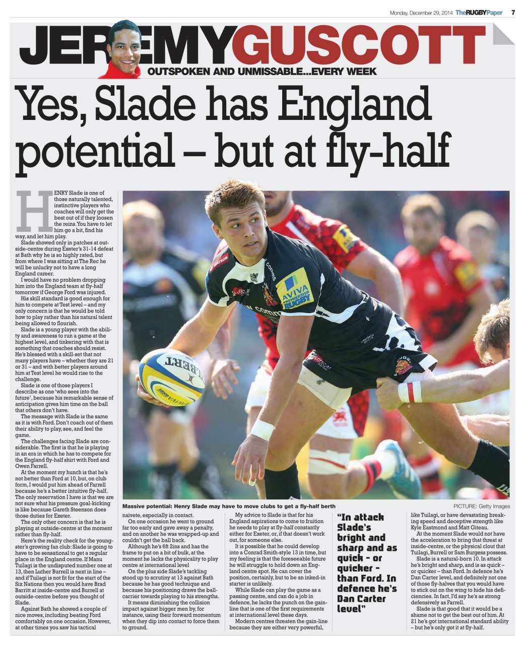The Rugby Paper Preview Pages