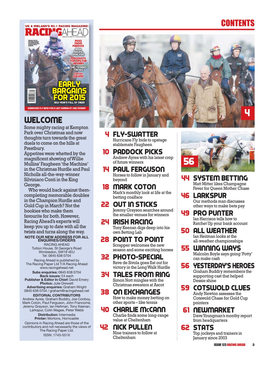 Racing Ahead Preview Pages