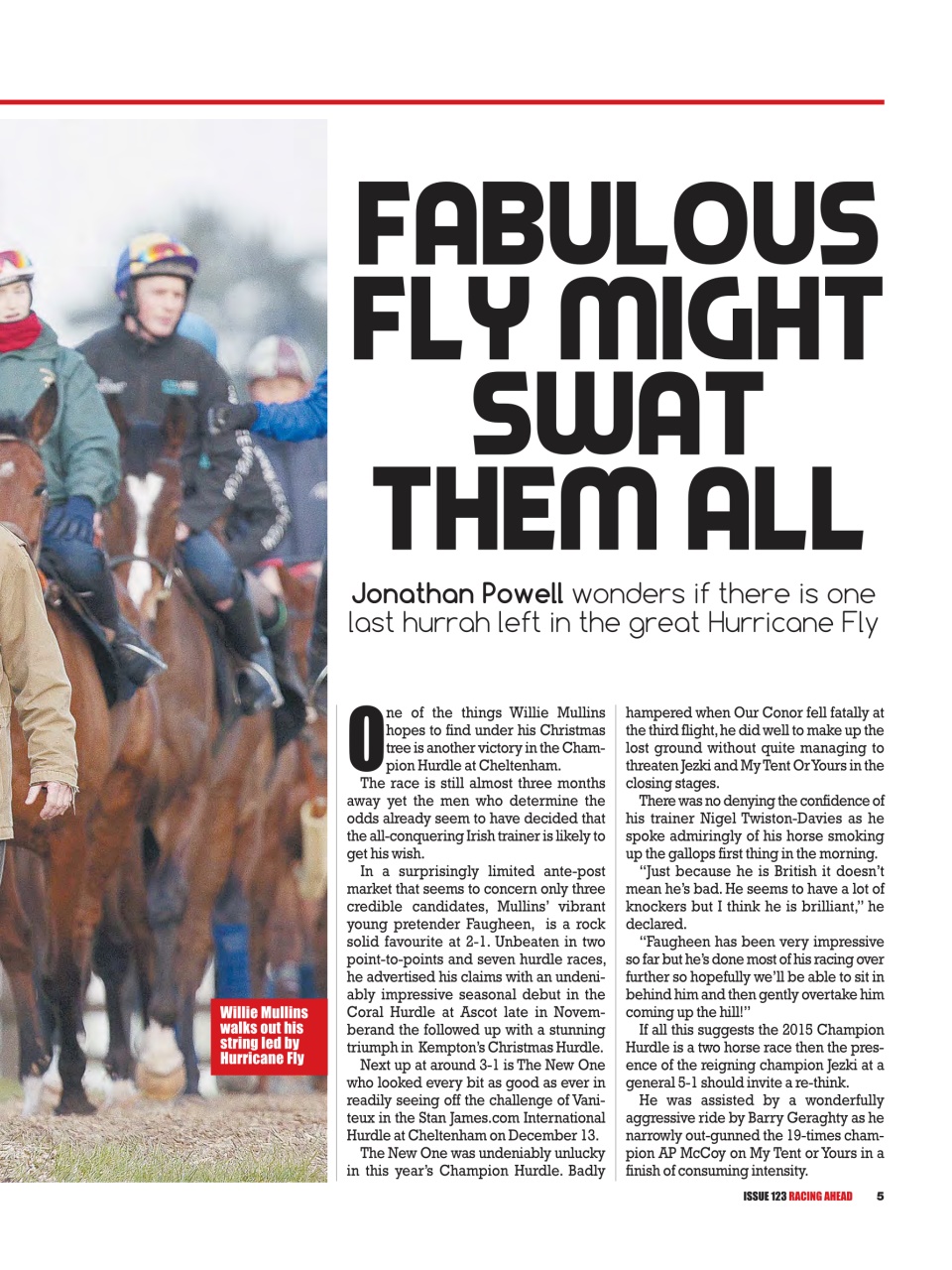 Racing Ahead Preview Pages