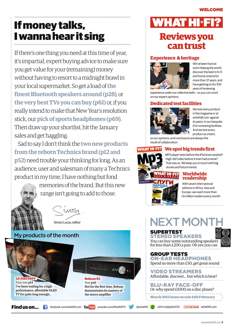 What HiFi Preview Pages