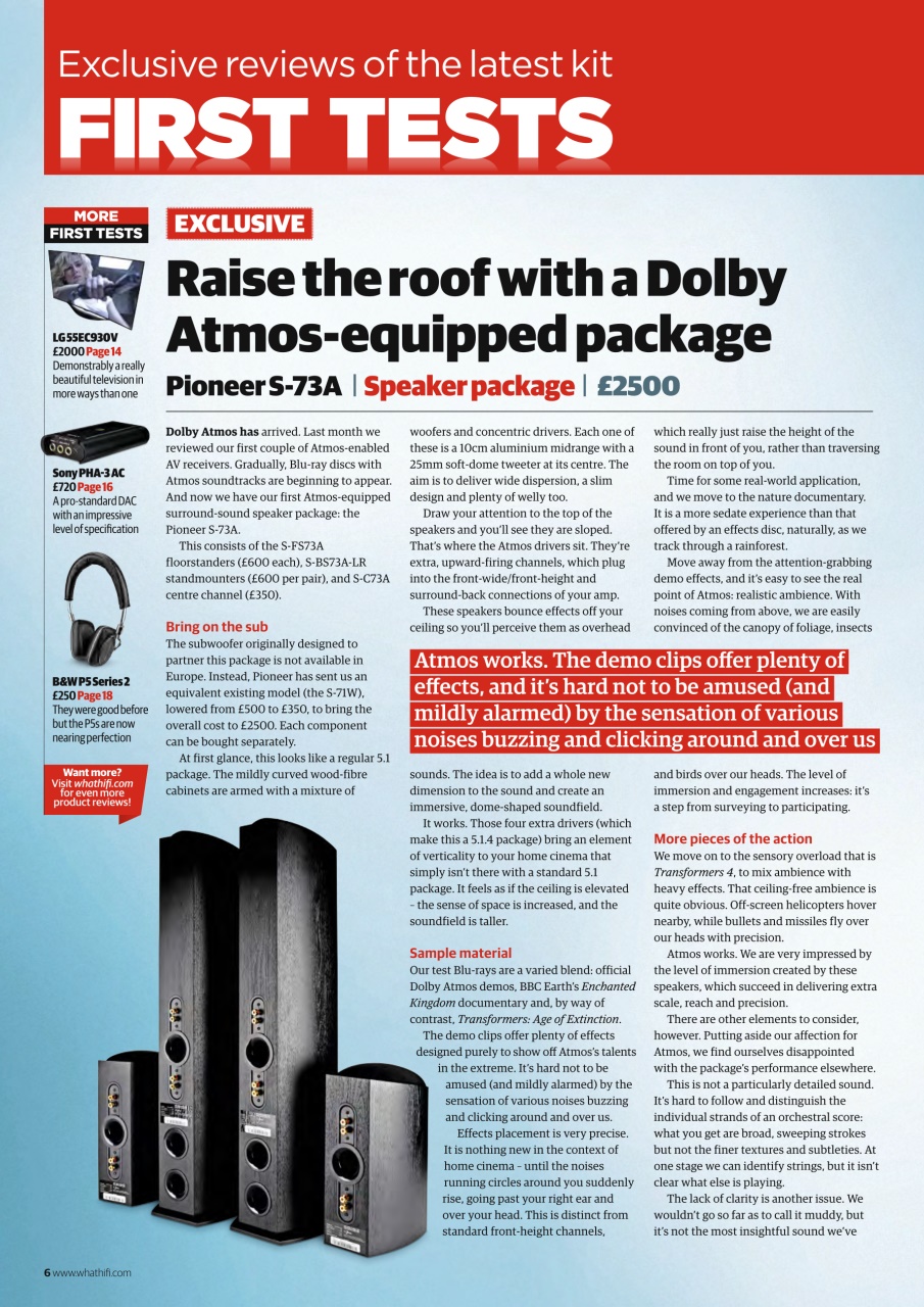 What HiFi Preview Pages