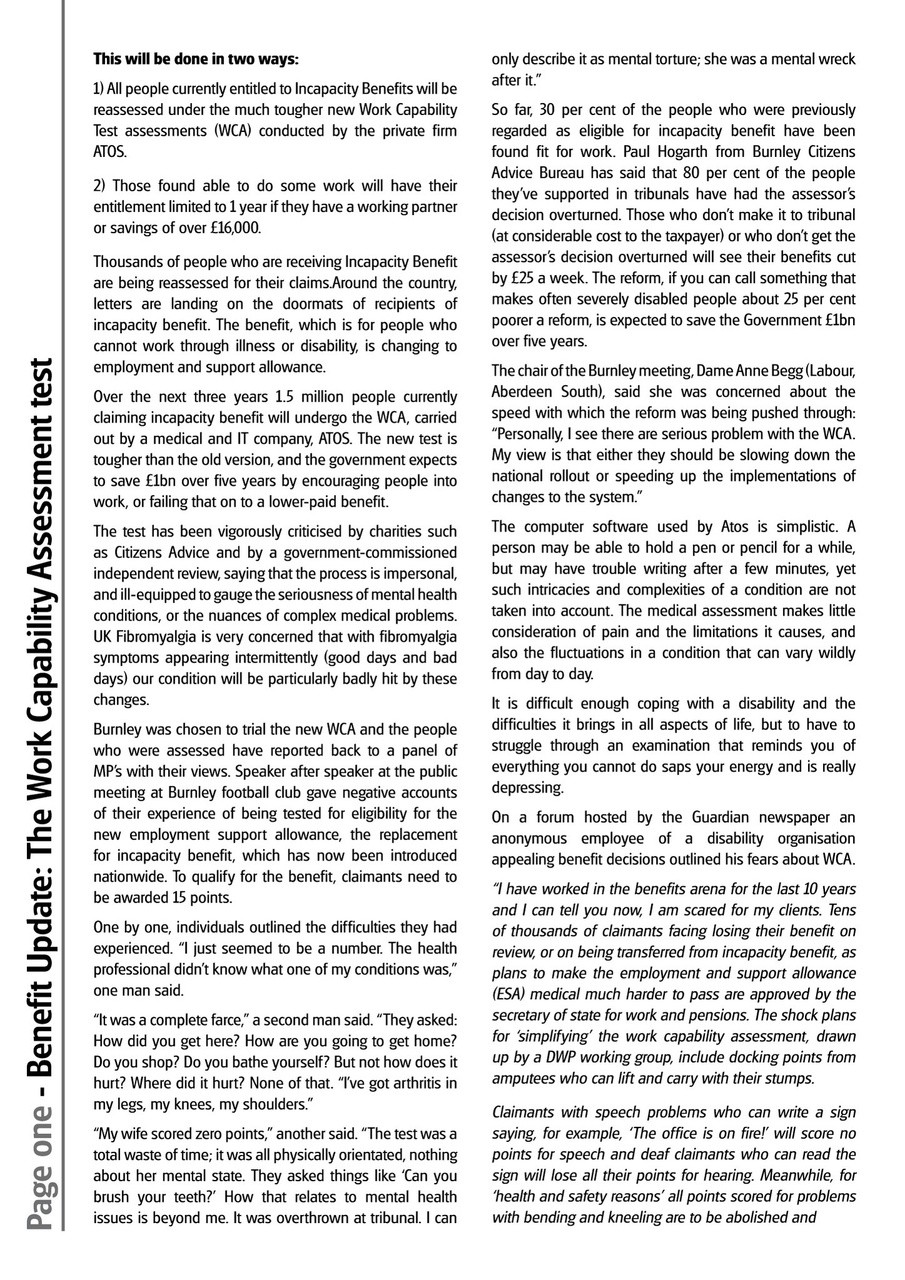 Fibromyalgia Magazine Preview Pages