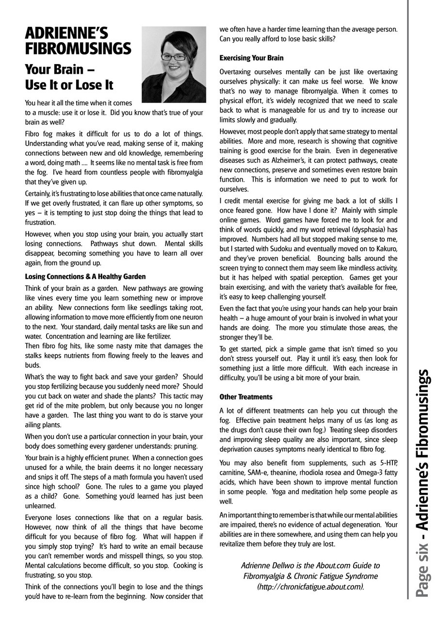 Fibromyalgia Magazine Preview Pages