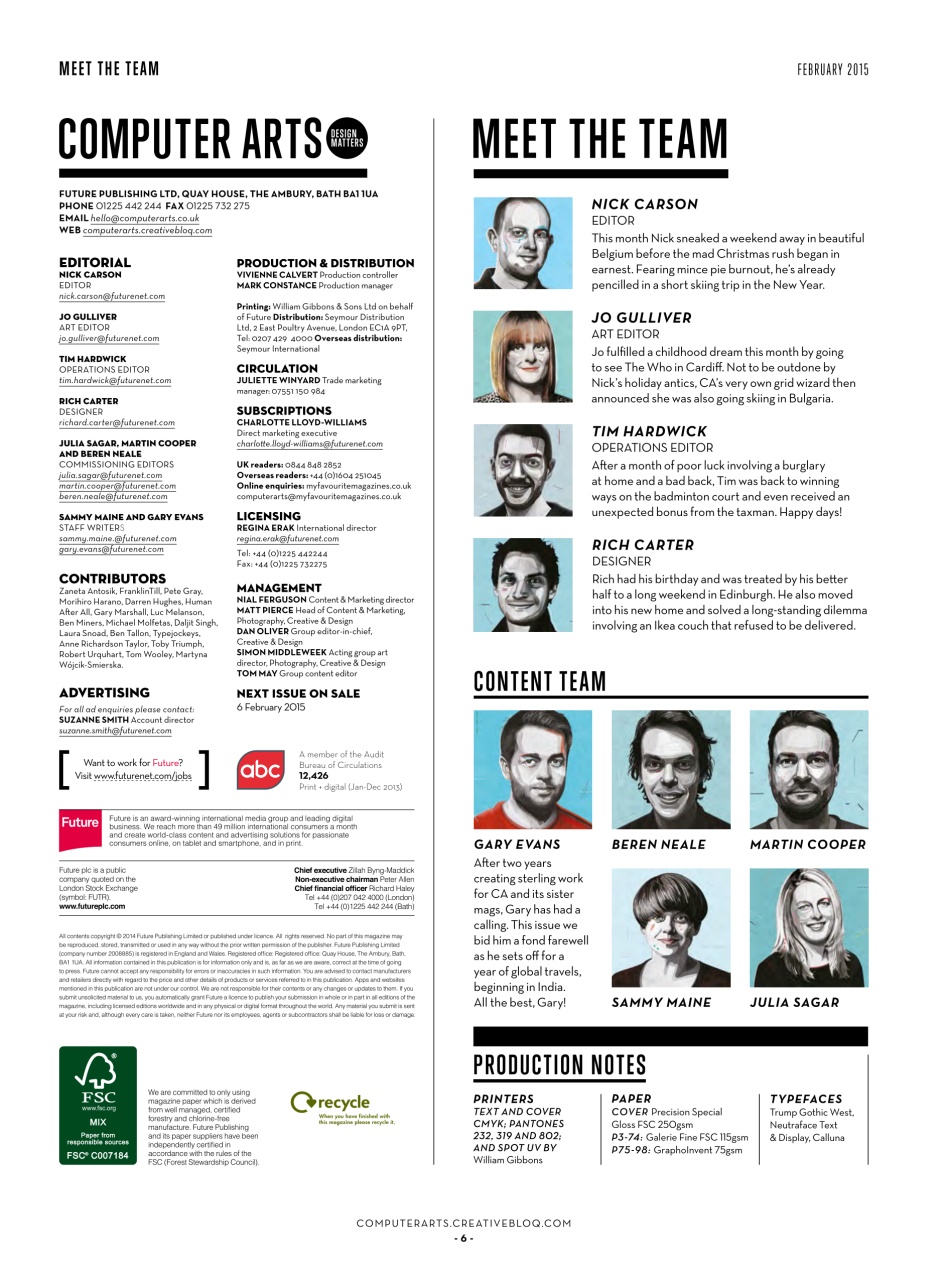 Computer Arts Preview Pages