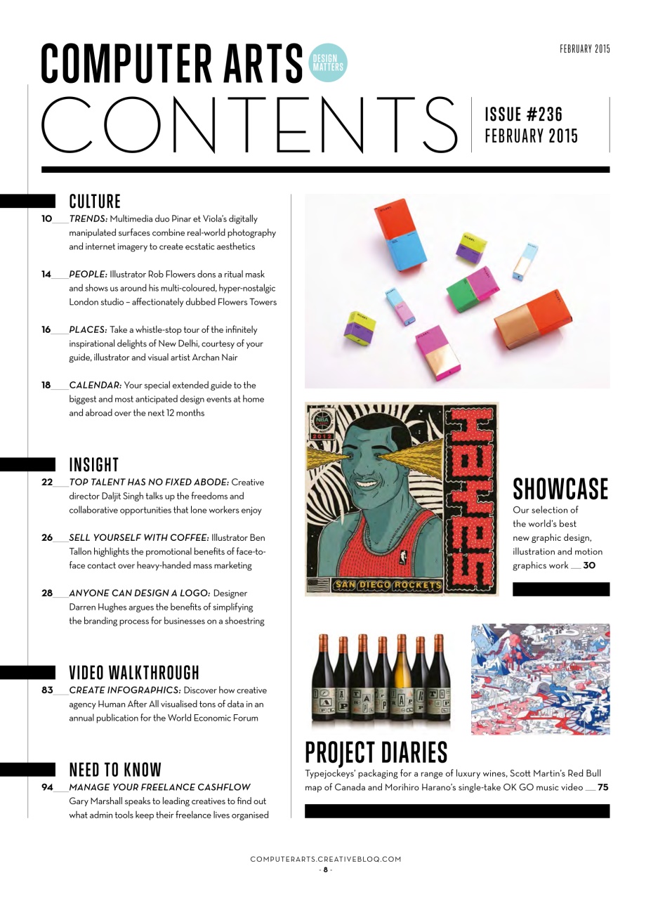 Computer Arts Preview Pages