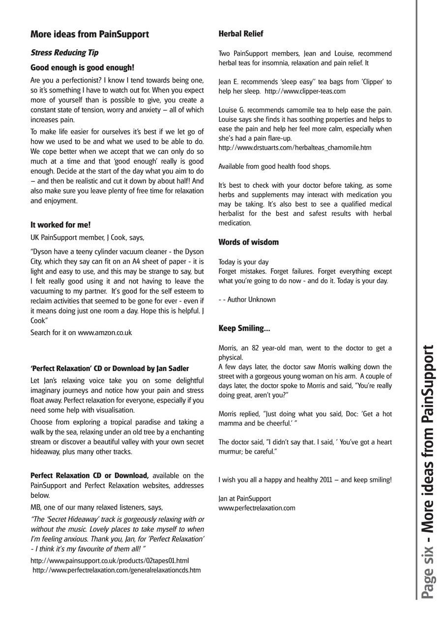 Fibromyalgia Magazine Preview Pages