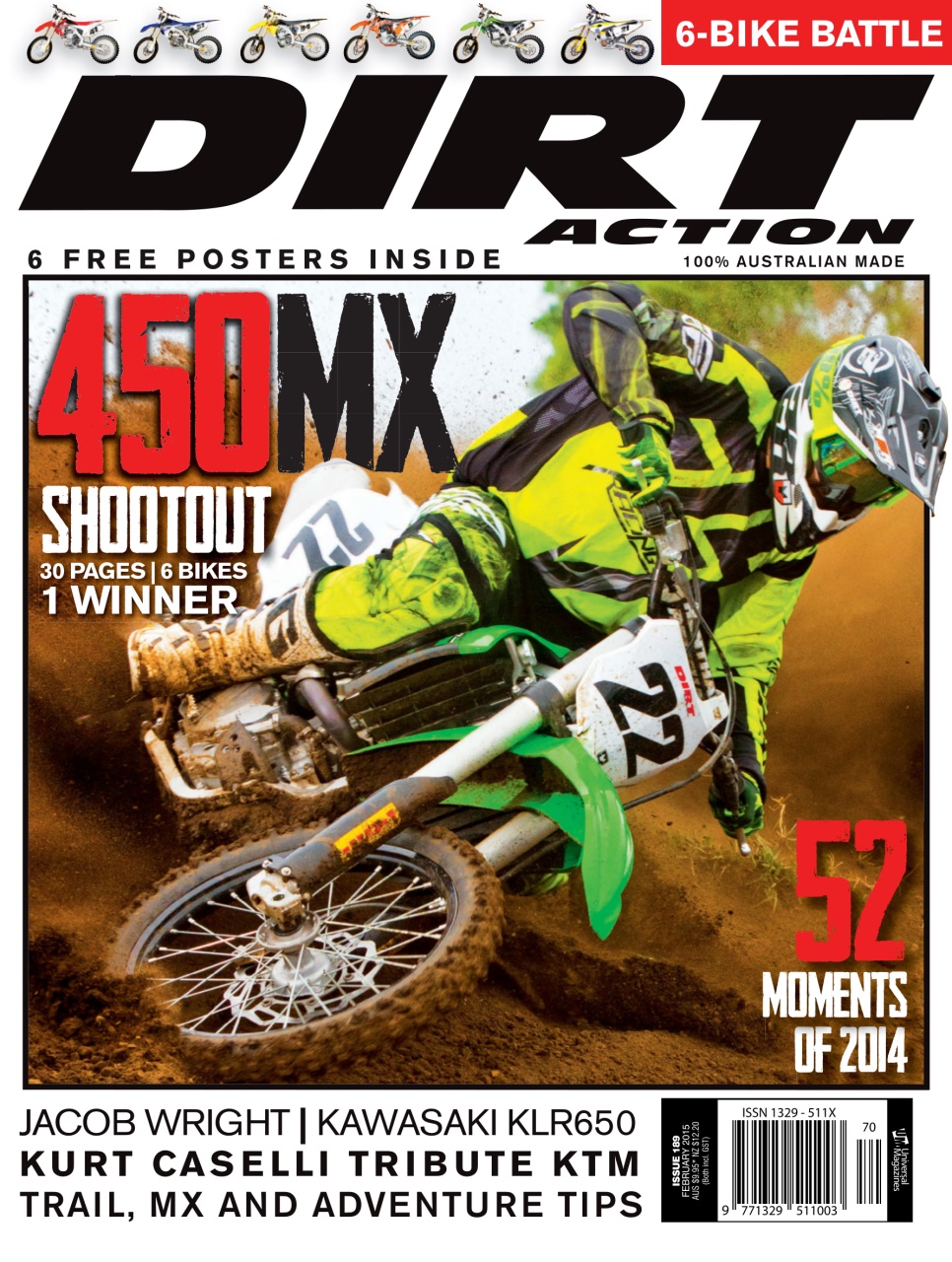 Dirt Action Preview Pages