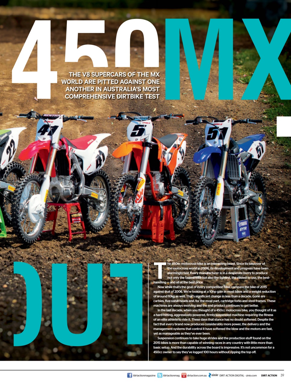 Dirt Action Preview Pages