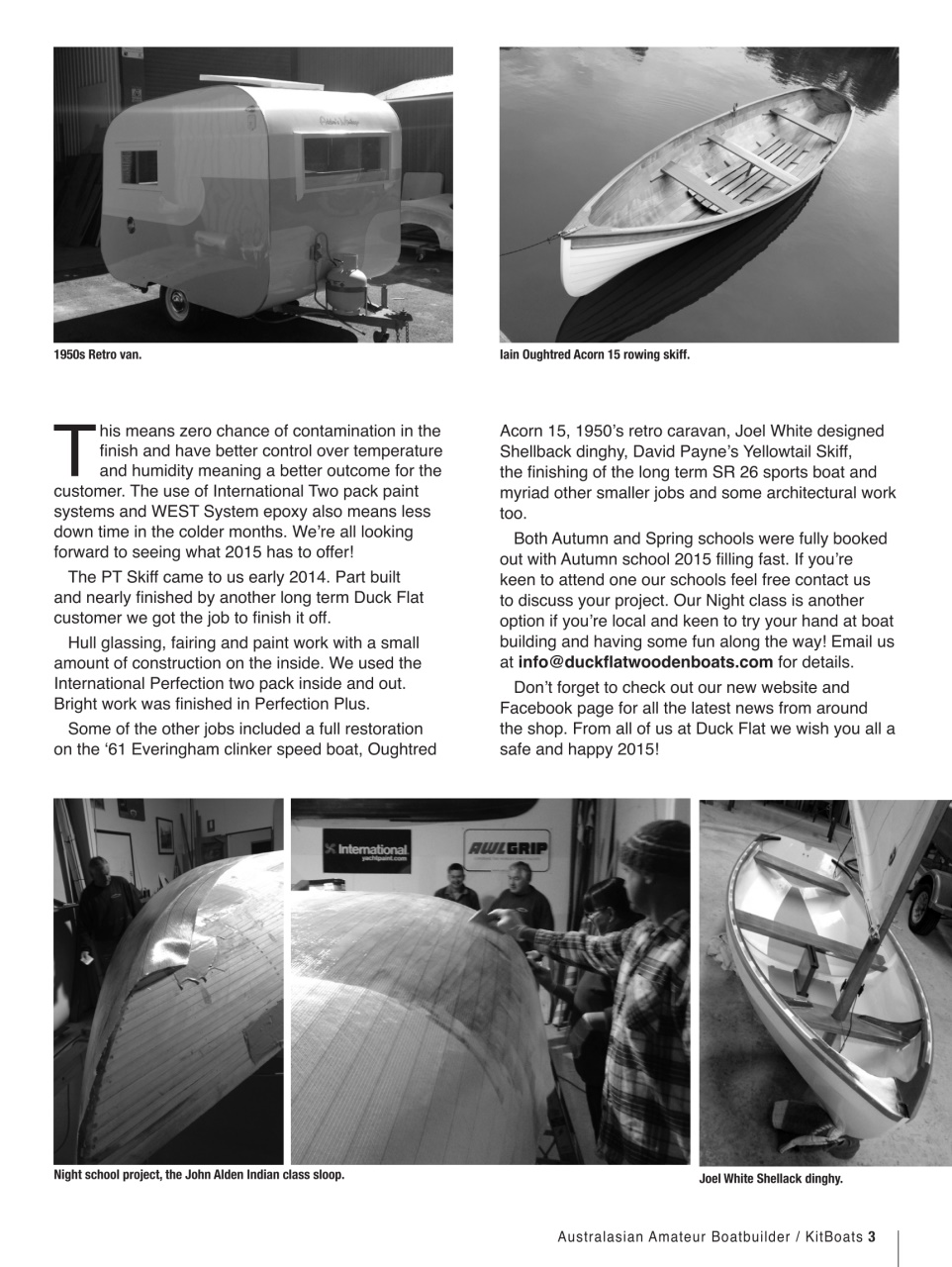 Australian Amateur Boat Builder Preview Pages