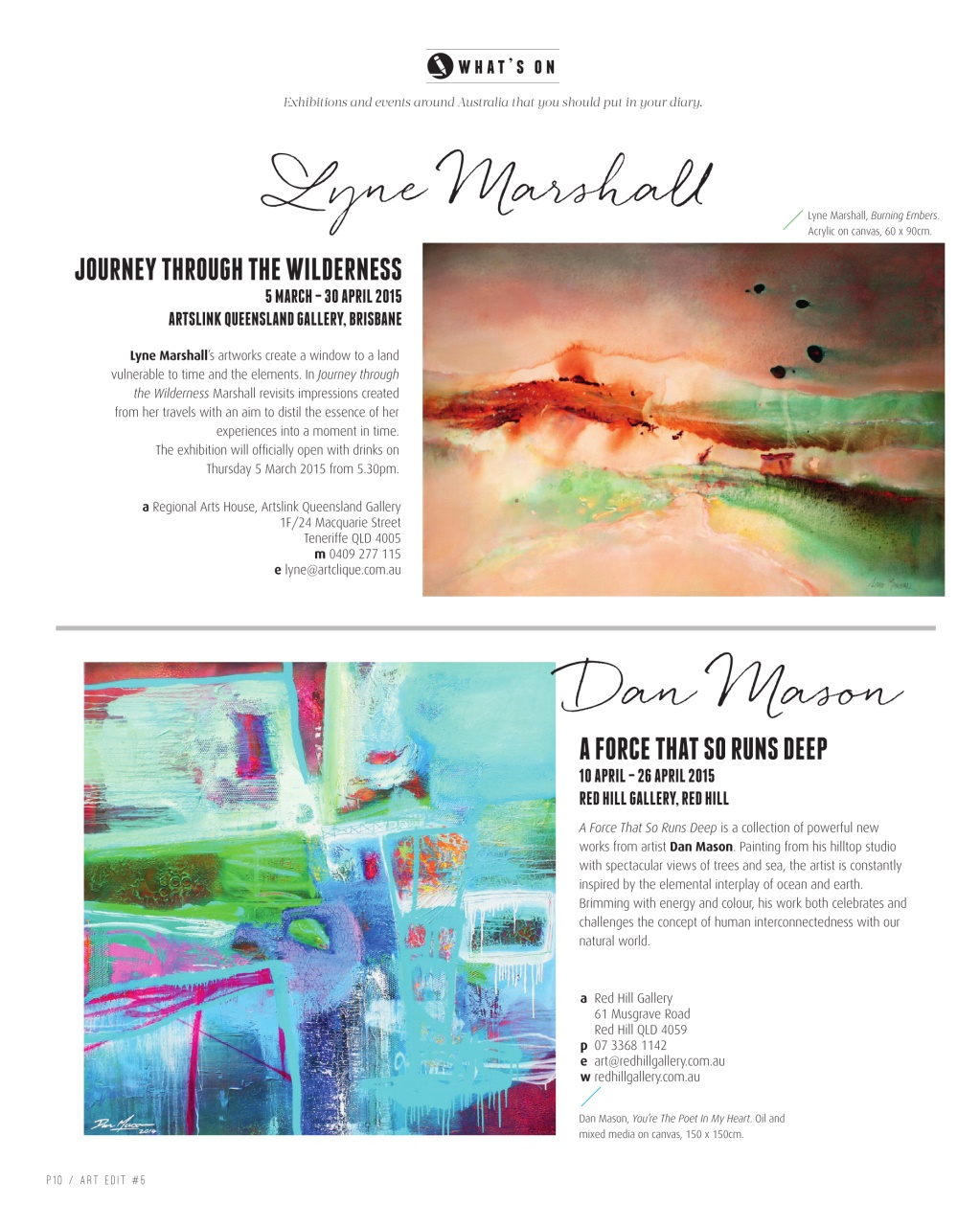 Art Edit Preview Pages