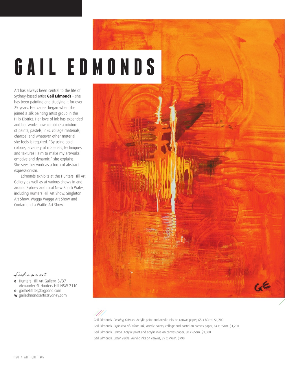 Art Edit Preview Pages