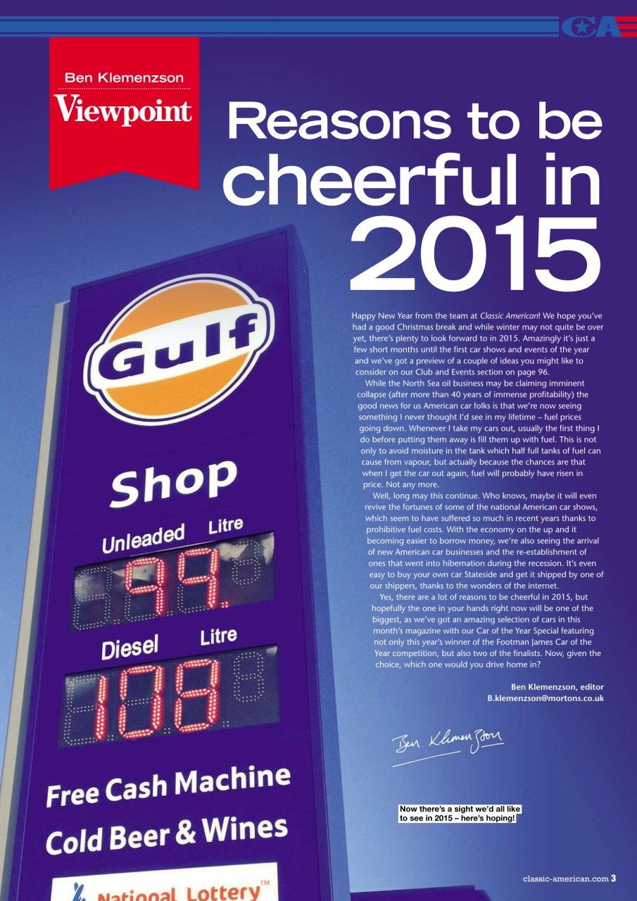 Classic American Magazine Preview Pages