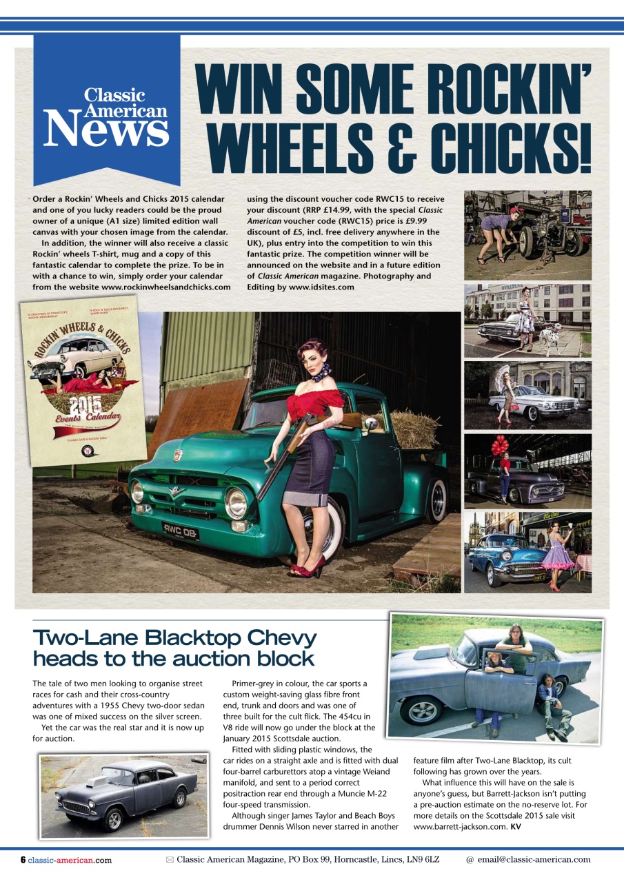 Classic American Magazine Preview Pages