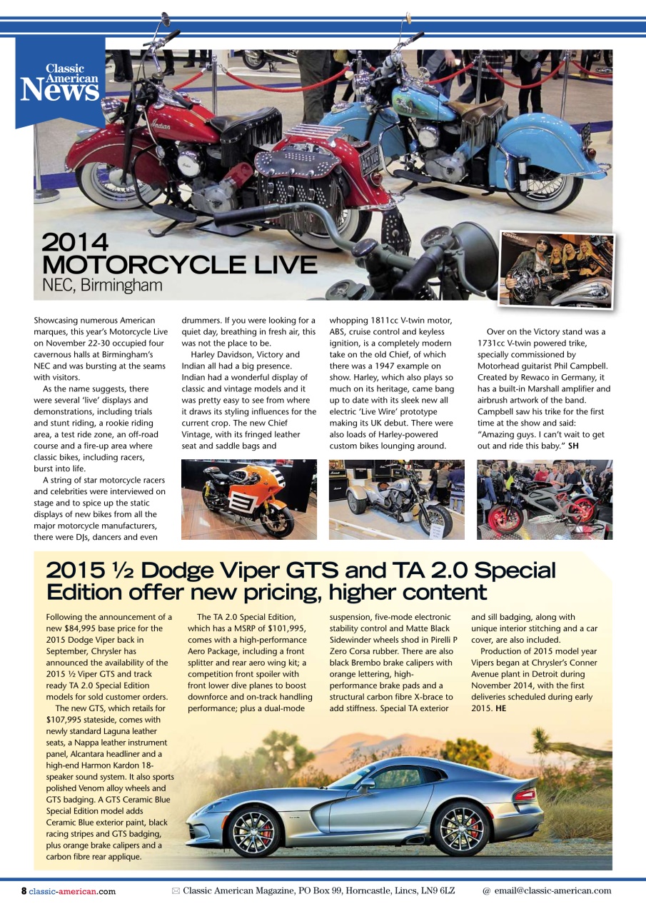 Classic American Magazine Preview Pages