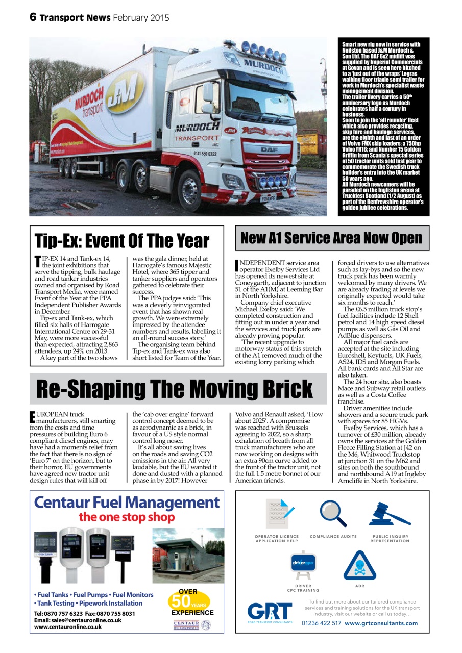 Transport News Preview Pages