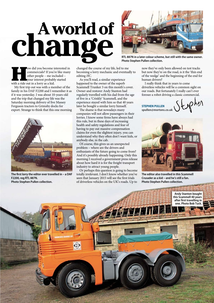 Heritage Commercials Magazine Preview Pages
