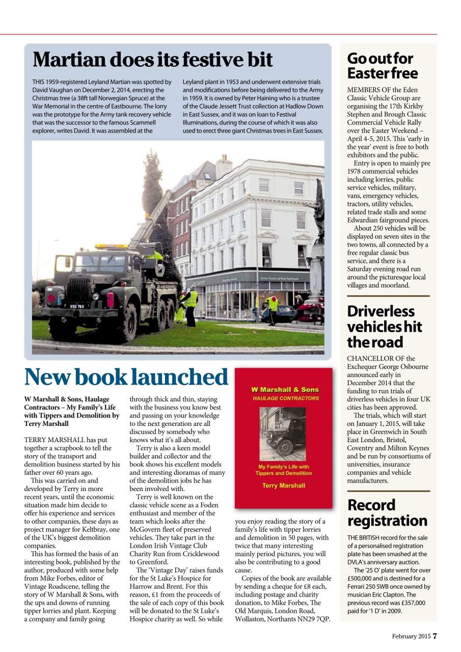 Heritage Commercials Magazine Preview Pages