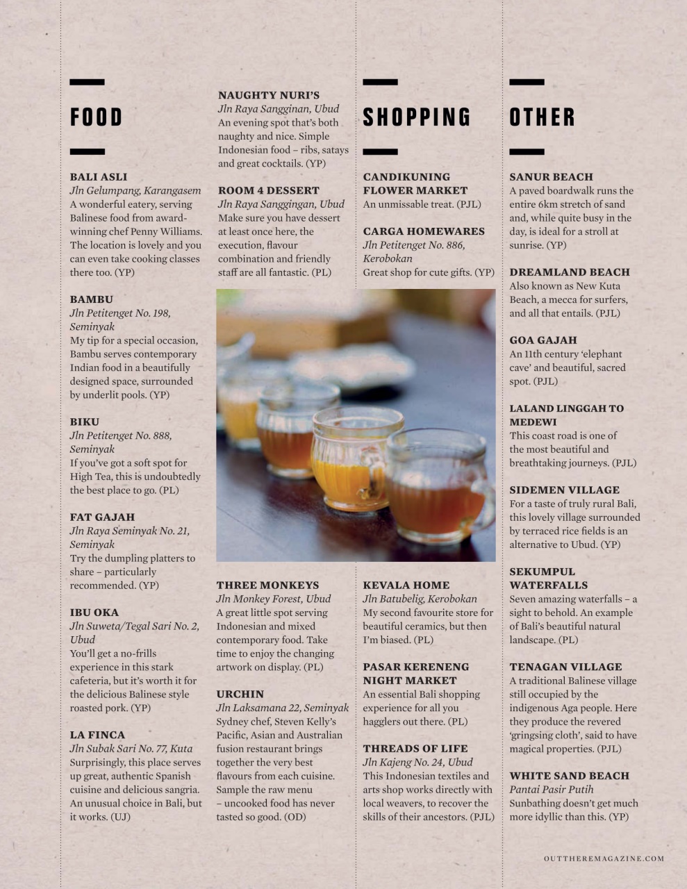 OutThere Preview Pages