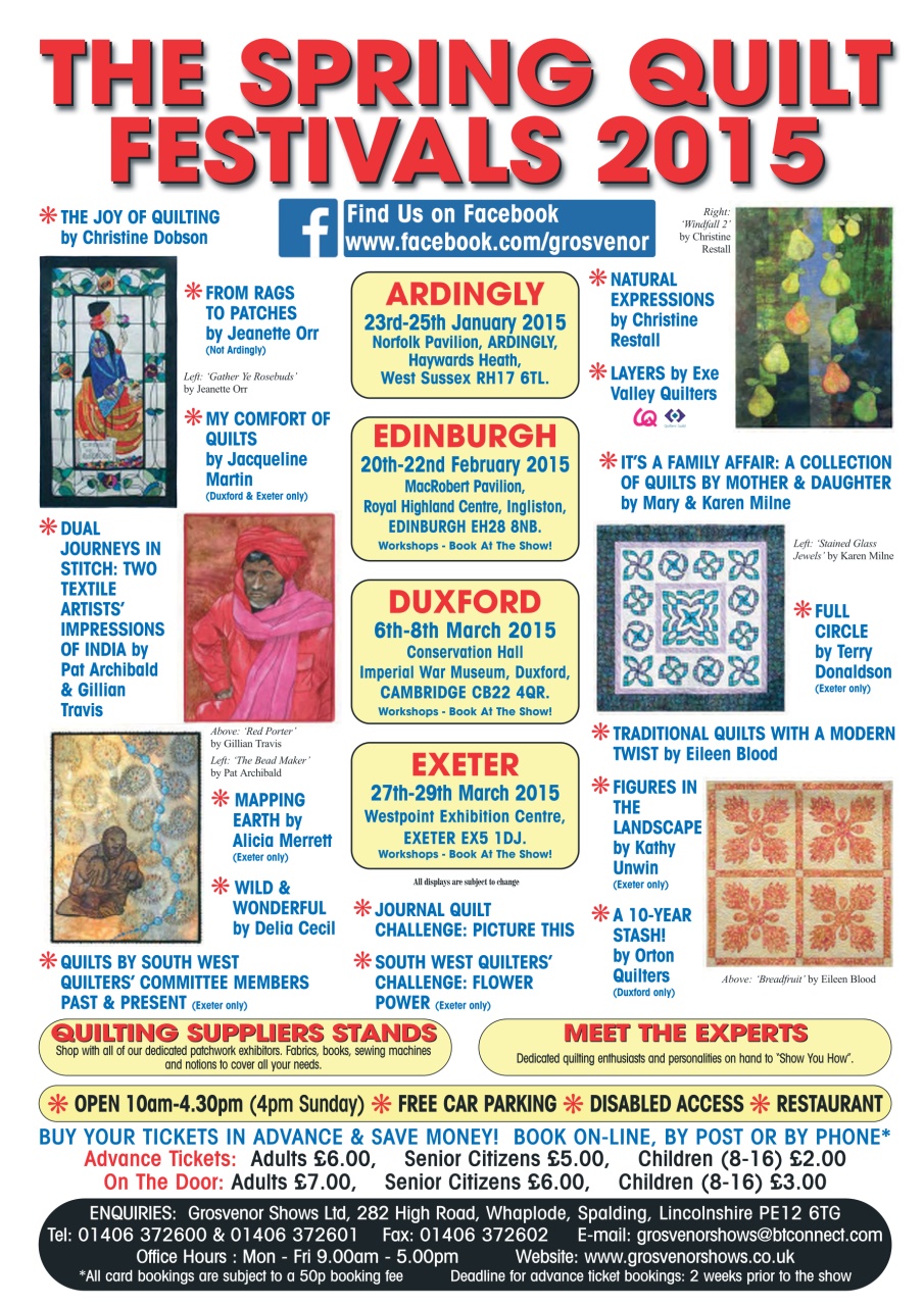 Patchwork and Quilting Preview Pages