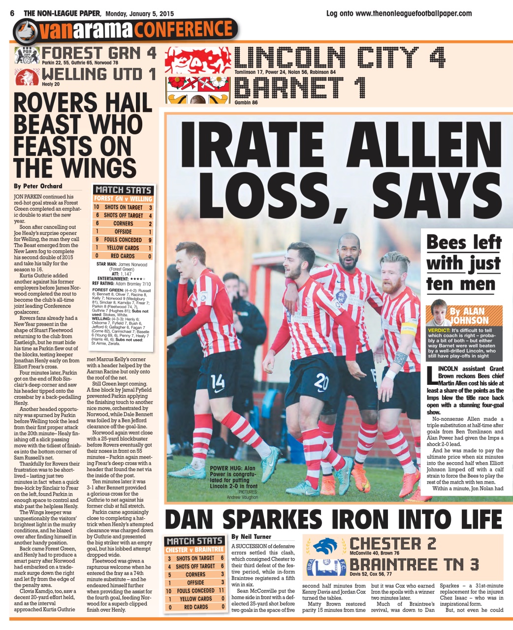 The Non-League Football Paper Preview Pages