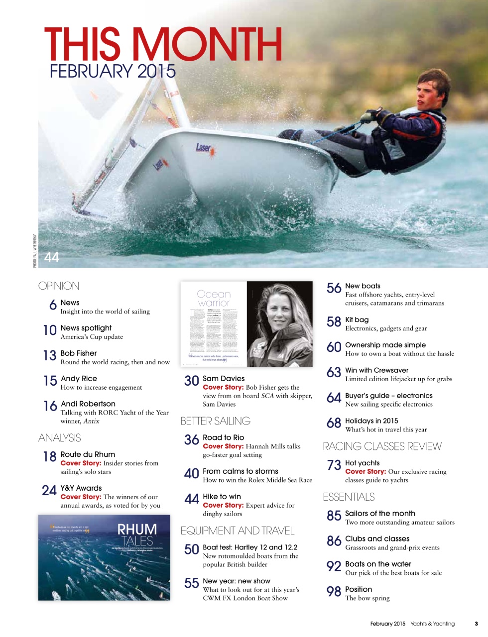 Yachts & Yachting Preview Pages