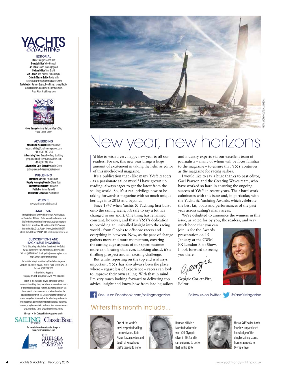 Yachts & Yachting Preview Pages