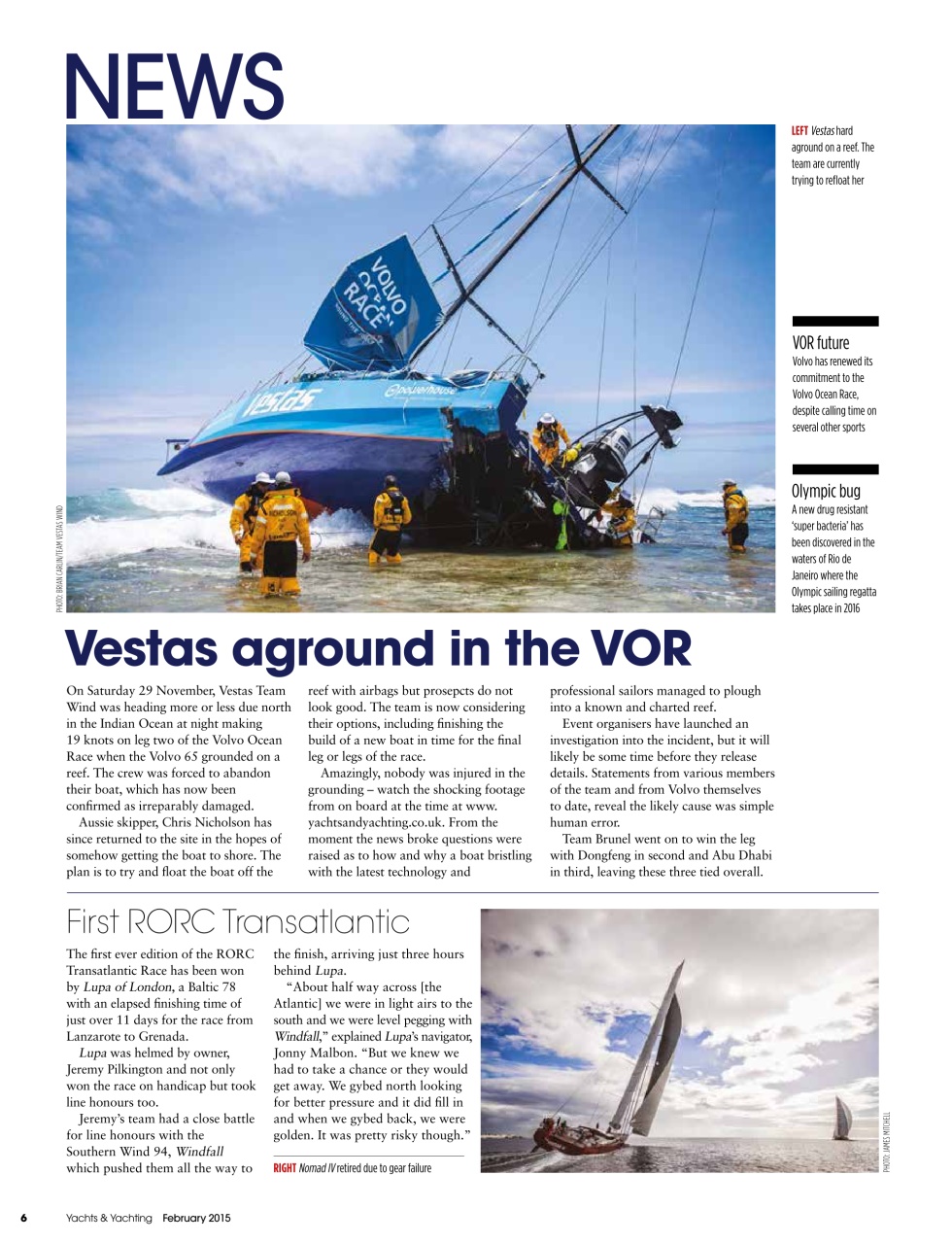 Yachts & Yachting Preview Pages