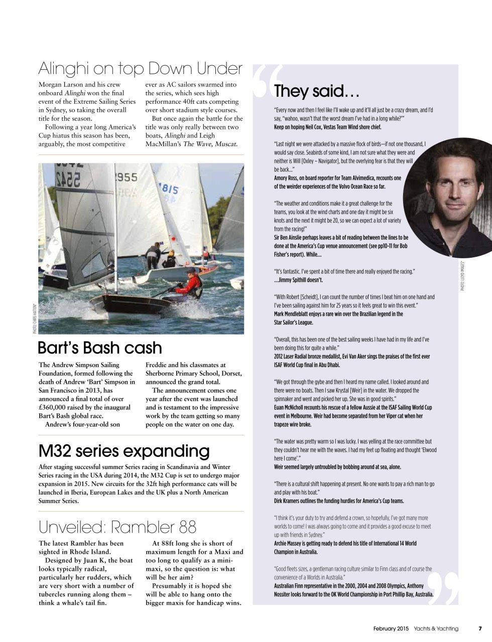 Yachts & Yachting Preview Pages
