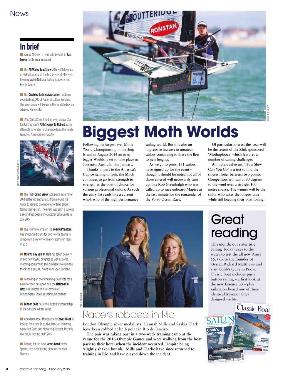 Yachts & Yachting Preview Pages