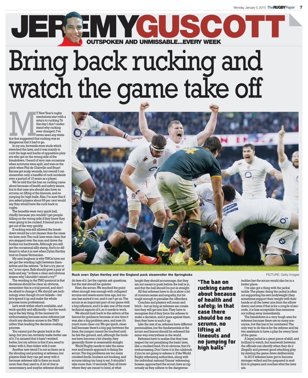 The Rugby Paper Preview Pages