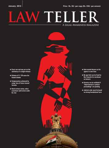 Lawteller – A Legal Awareness Magazine issue January 2015
