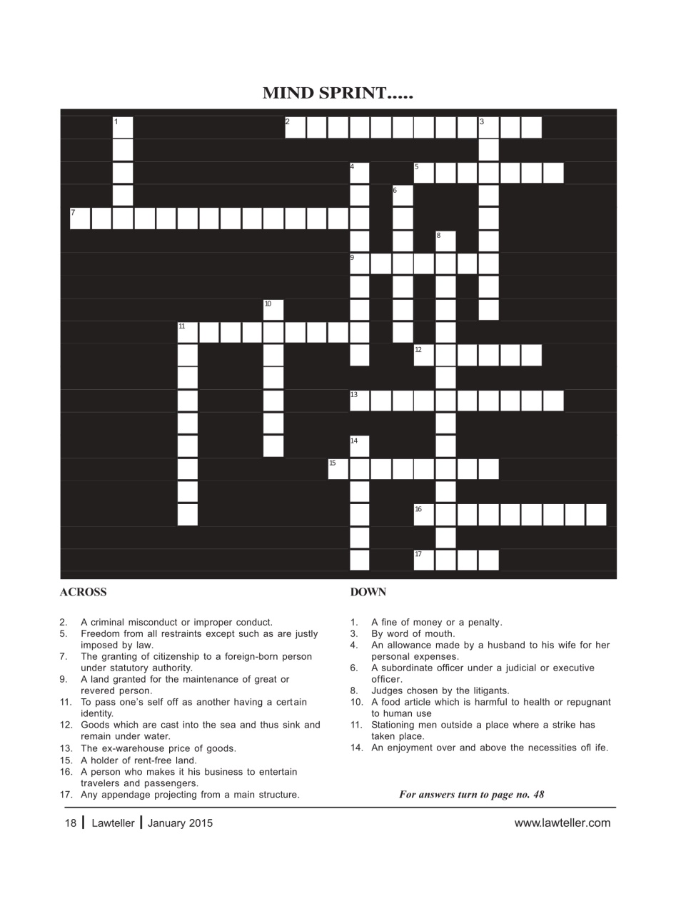 Lawteller – A Legal Awareness Magazine Preview Pages