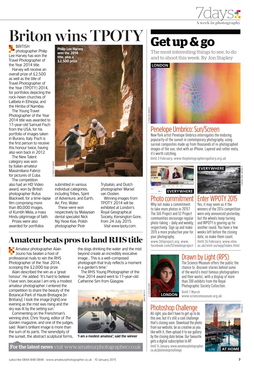 Amateur Photographer Preview Pages