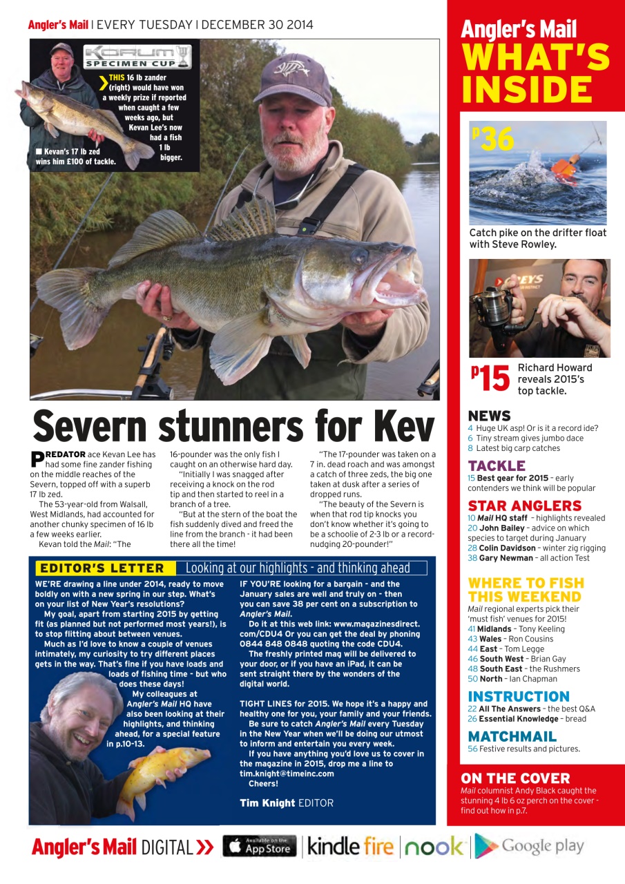 Anglers Mail Preview Pages