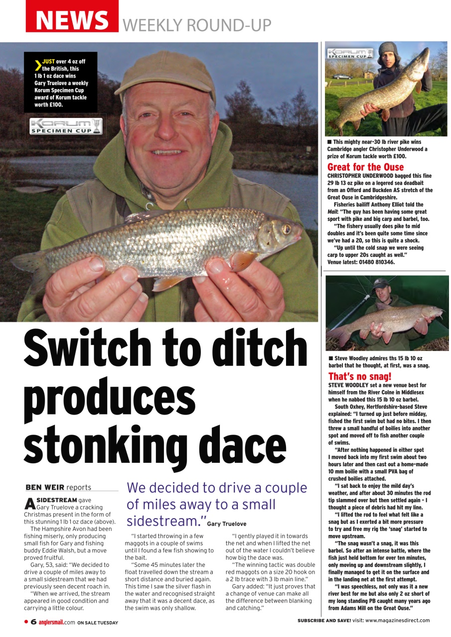 Anglers Mail Preview Pages