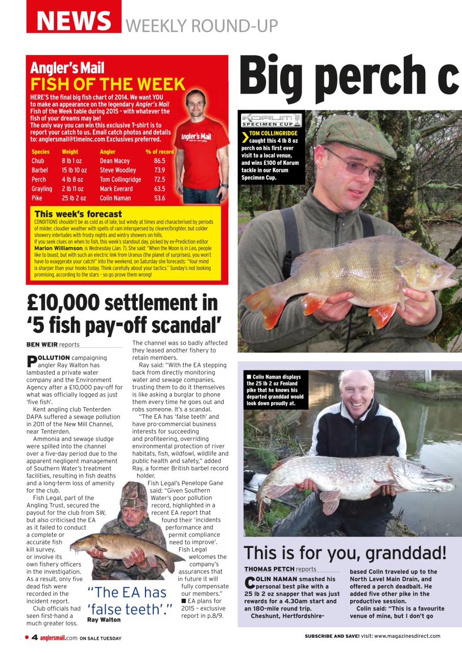 Anglers Mail Preview Pages