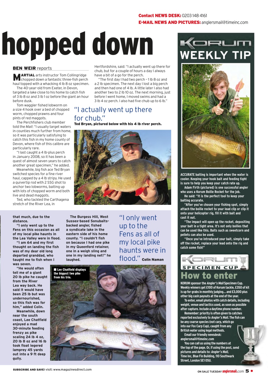 Anglers Mail Preview Pages