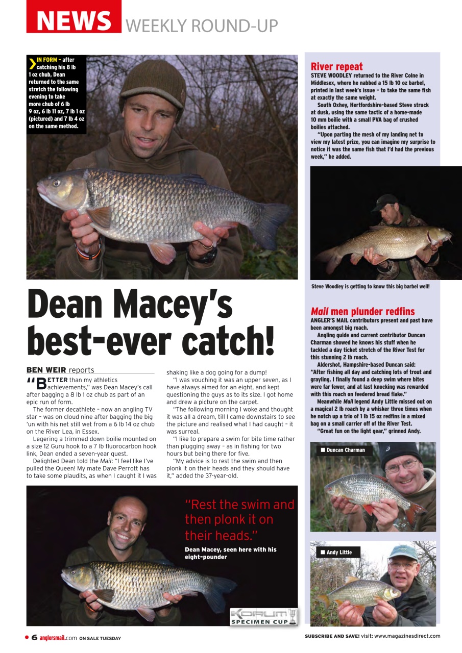 Anglers Mail Preview Pages