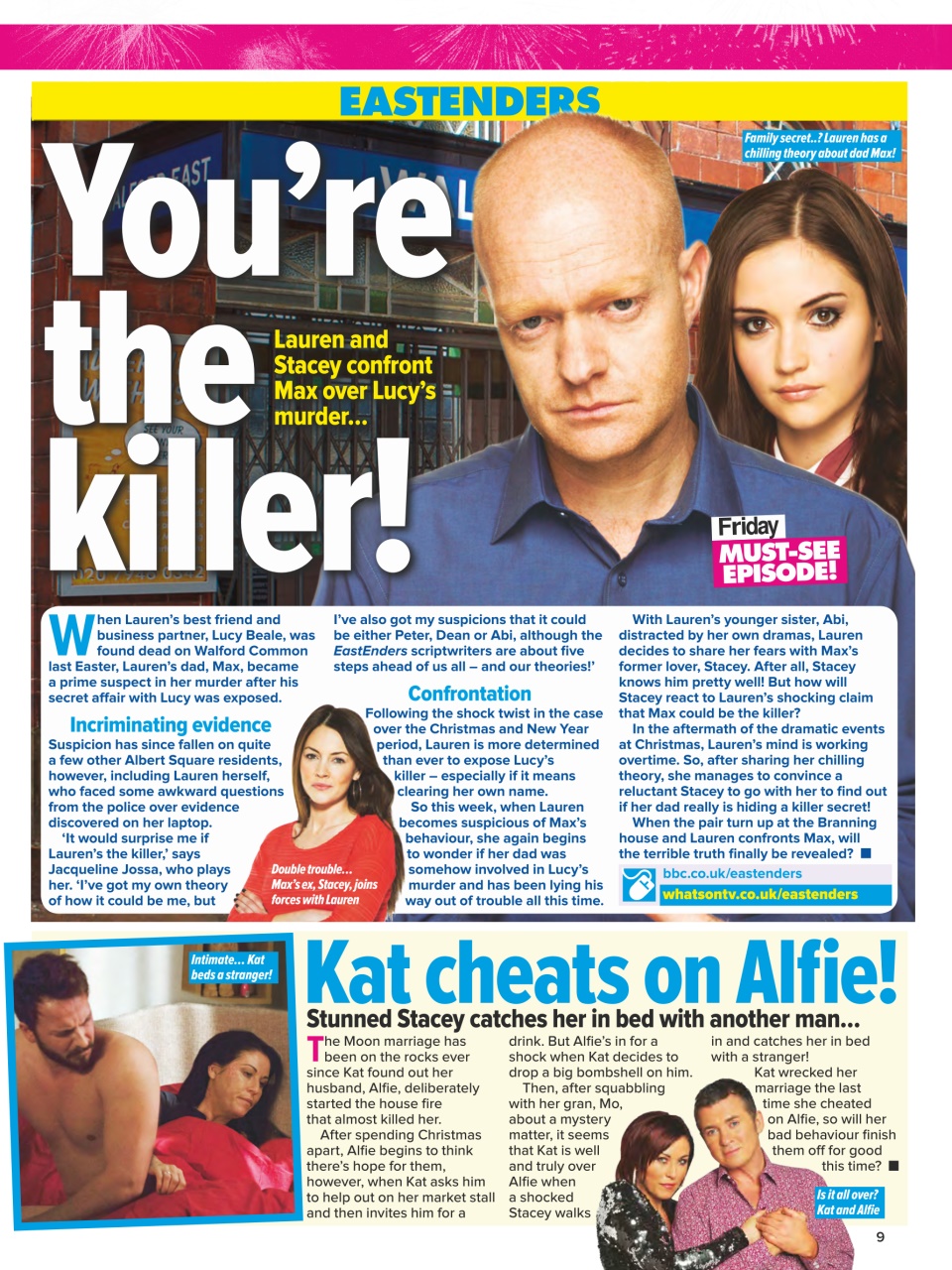 What's on TV Preview Pages