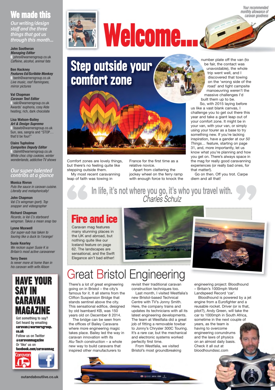 Caravan Magazine Preview Pages