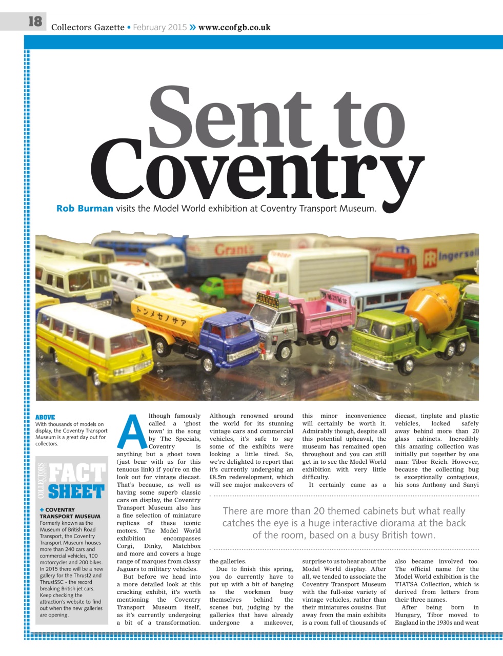 Collectors Gazette Preview Pages