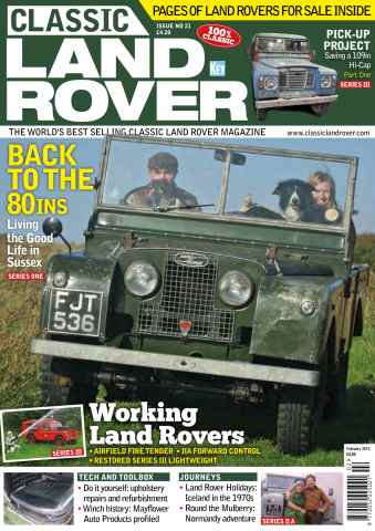 Classic Land Rover Magazine issue February 2015