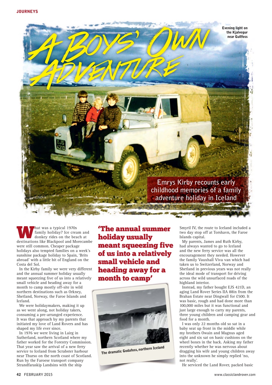 Classic Land Rover Magazine Preview Pages